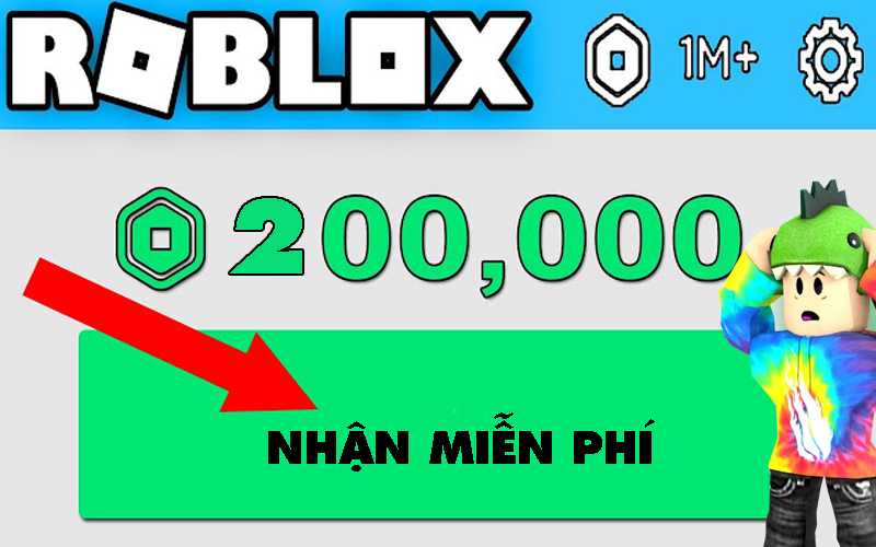 cach nhan 200 robux mien phi